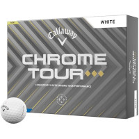Мячи для гольфа Callaway Chrome Tour Triple Diamond 2025 12 шт, белые