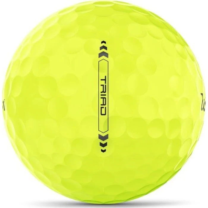 Мячи для гольфа Wilson Staff TRIAD 12 шт, желтые
