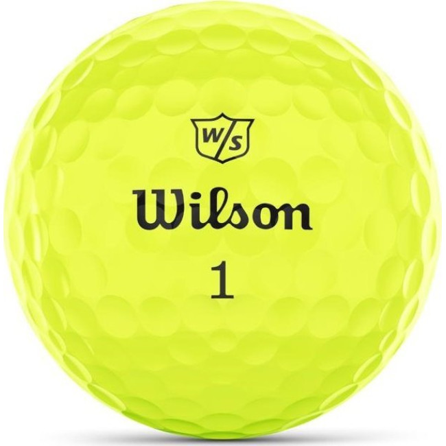М'ячі для гольфу Wilson Staff TRIAD 12 шт, жовті