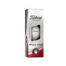 Мячи для гольфа Titleist Pro V1х 3 шт, белые