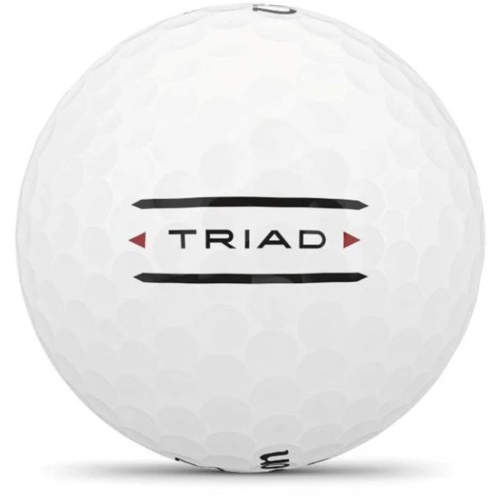 М'ячі для гольфу Wilson TRIAD 12 шт, білі