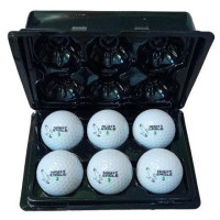Мячи для гольфа Premier Glow Night Eagle Led 6шт, бело-зеленые