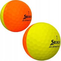 Мячи для гольфа Srixon Q-Star Tour Divide 12 шт, желто-оранжевые