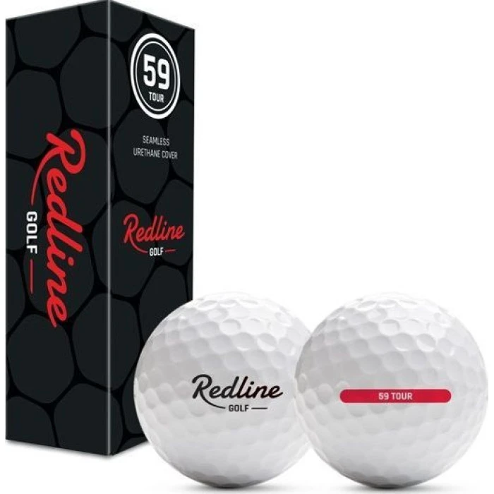 М'ячі для гольфу Redline 59 Tour 12 шт, білі
