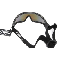 Окуляри лижні з ущільнювачем Global Vision Z-33 (G-Tech™ blue) Anti-Fog, сині