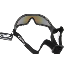 Окуляри лижні з ущільнювачем Global Vision Z-33 (G-Tech™ blue) Anti-Fog, сині