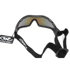 Лыжные очки с уплотнителем Global Vision Z-33 (G-Tech™ blue) Anti-Fog, синие