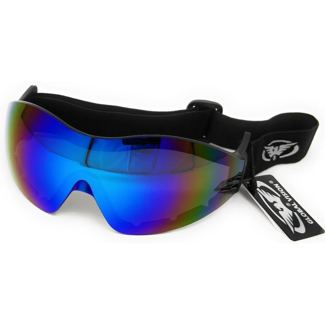 Окуляри лижні з ущільнювачем Global Vision Z-33 (G-Tech™ blue) Anti-Fog, сині