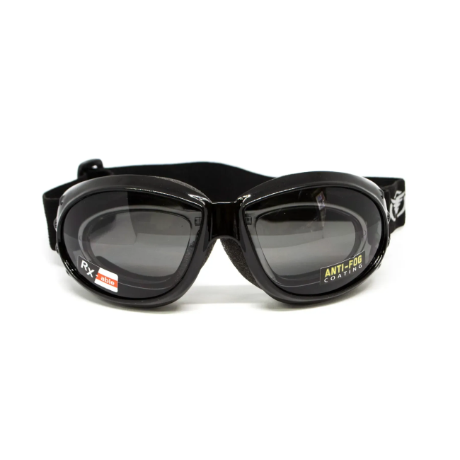 Окуляри захисні з ущільнювачем Global Vision Eliminator RX Anti-Fog, сірі