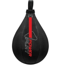 Пневмогруша боксерська PowerPlay 3061 Ultra Series діаметр 26 см, чорно-червона