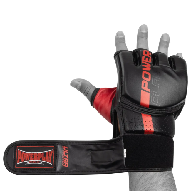 Рукавички для MMA PowerPlay 3093 розмір XL, чорні