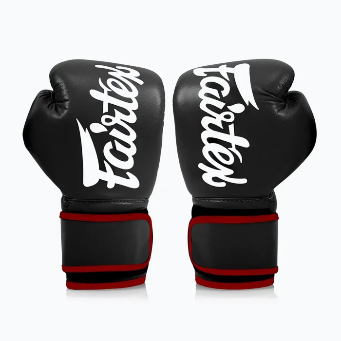 Рукавички боксерські з бинтами Fairtex BGV14 12 унцій, чорні