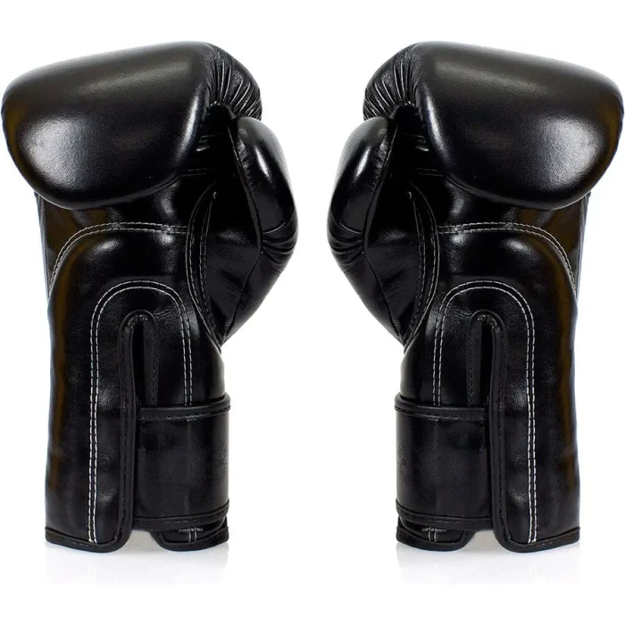 Рукавички боксерські з бинтами Fairtex BGV14SB 14 унцій, чорні