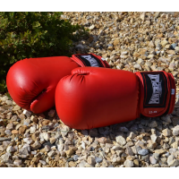 Рукавички боксерські PowerPlay 3004 Classic 18 унцій, червоні