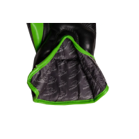 Рукавички боксерські PowerPlay 3018 Jaguar 12 унцій, чорно-зелені