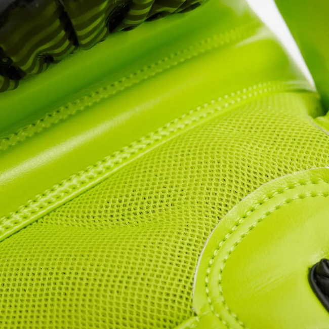 Рукавички боксерські з капою Leone GN313 WAVES розмір 14 унцій, чорно-зелені