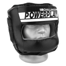 Шолом боксерський закритий PowerPlay 3067 розмір M, чорний