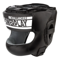 Шолом боксерський закритий PowerPlay 3067 розмір M, чорний