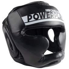Шлем боксерский закрытый PowerPlay 3048 размер XL, черно-белый