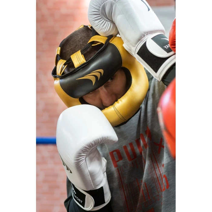 Шолом боксерський із захистом носа Yakimasport PRO, розмір L