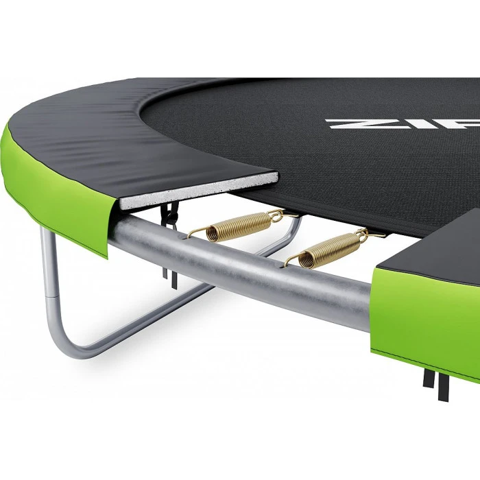 Батут Zipro Jump Pro з внутрішньою сіткою 10 футів 312 см чорно-зелений