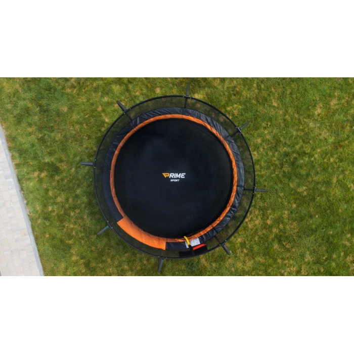 Батут PRIME SPORT INSIDE TITANPRO с внутренней сеткой 10 футов оранжевый