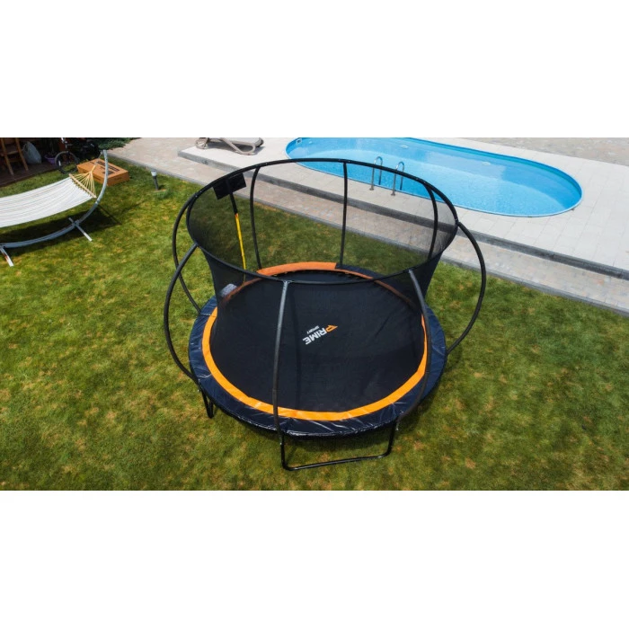 Батут PRIME SPORT INSIDE TITANPRO с внутренней сеткой 10 футов оранжевый