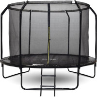 Батут SkyFlyer TR0034 с внутренней сеткой 10 футов 304 см черный