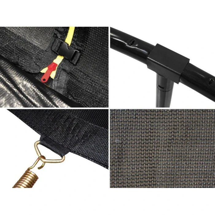 Батут SkyFlyer TR0034 з внутрішньою сіткою 10 футів 304 см чорний