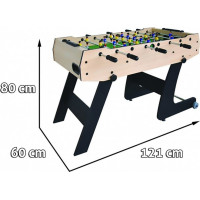 Дитячий настільний футбол 6+ Ramiz F48056 WOOD, 121 x 60 x 80 см