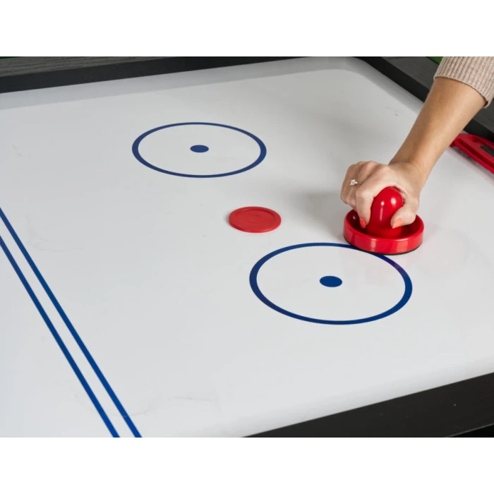 Бильярдный стол 3в1 THUNDER 8FT BOLD-BROWN с покрытием для аэрохоккея/пинг-понга, 244 х 132 х 81 см