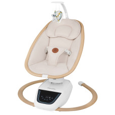 Кресло-качели Lionelo OLIVIA BEIGE NATURAL