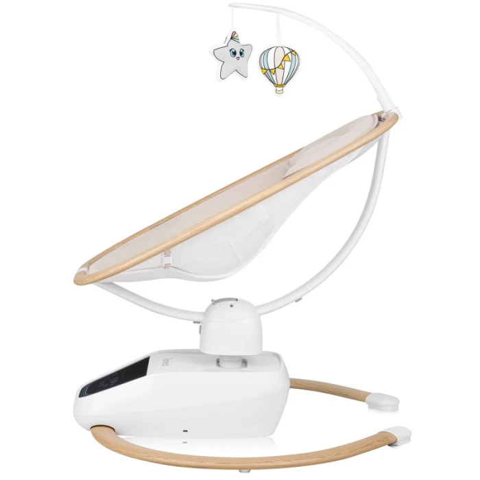 Крісло-гойдалка Lionelo OLIVIA BEIGE NATURAL