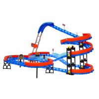 Дитяча гоночна траса зі сходами для дітей 3+