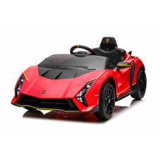 Детская аккумуляторная машинка Lamborghini Invencible Красная