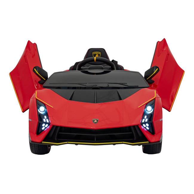 Детская аккумуляторная машинка Lamborghini Invencible Красная