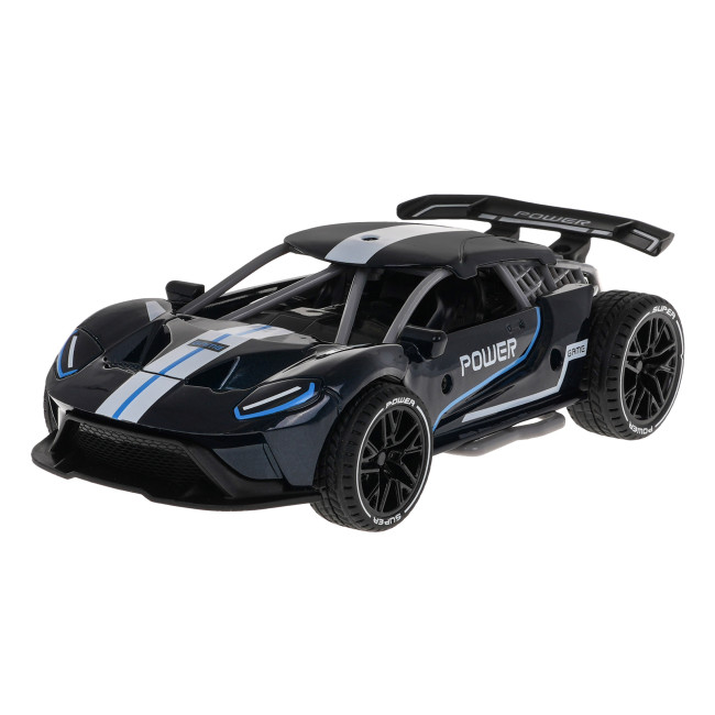 Детская машинка POWER 3+ Модель 1:32 + Металлический кузов + Резиновые колеса + Pull Back Drive + Звуки