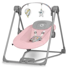 Крісло-гойдалка Lionelo OTTO PINK BABY