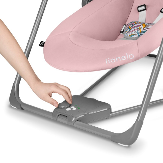 Кресло-качели Lionelo OTTO PINK BABY
