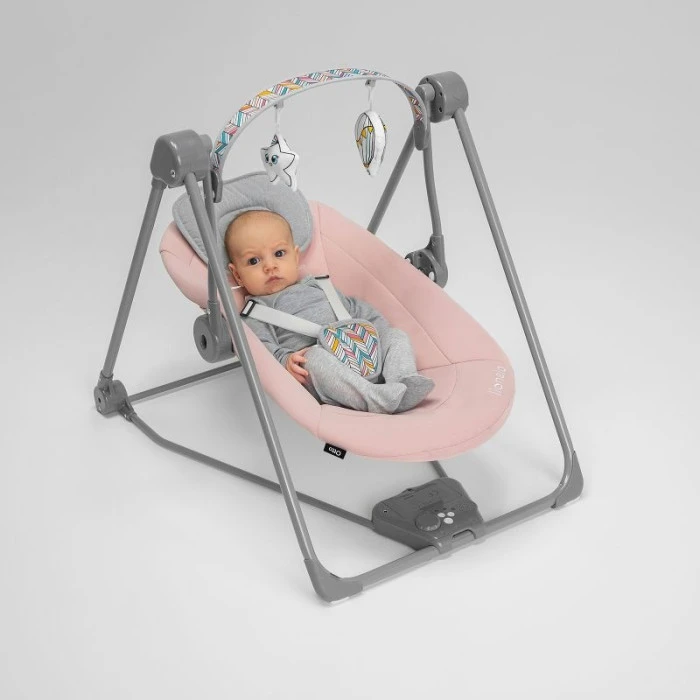 Кресло-качели Lionelo OTTO PINK BABY