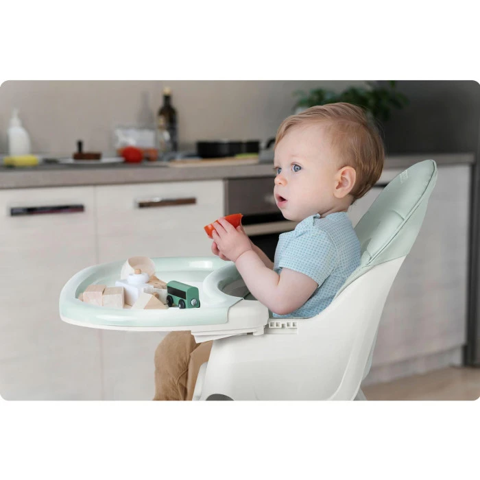 Стульчик для кормления со столиком Ricokids Milo зеленый