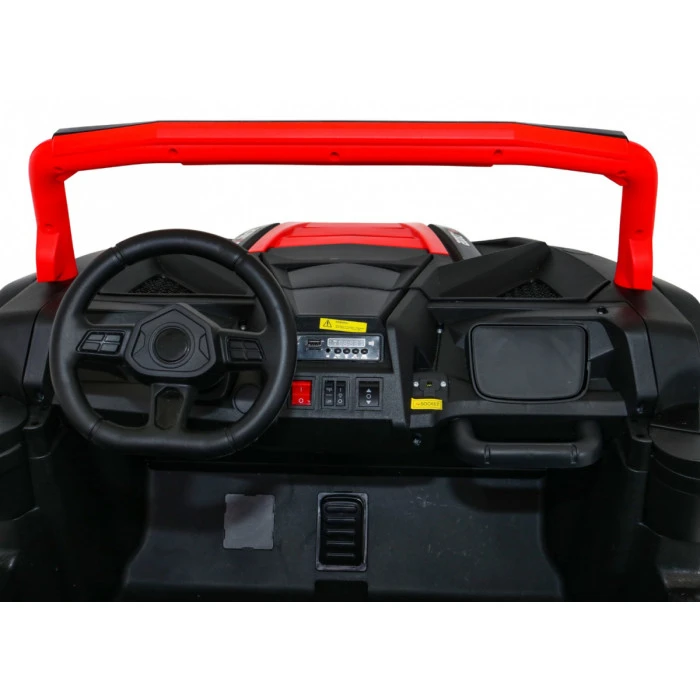 Дитячий акумуляторний Баггі для 2 дітей Червоний