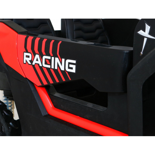 Дитячий акумуляторний Баггі для 2 дітей Червоний