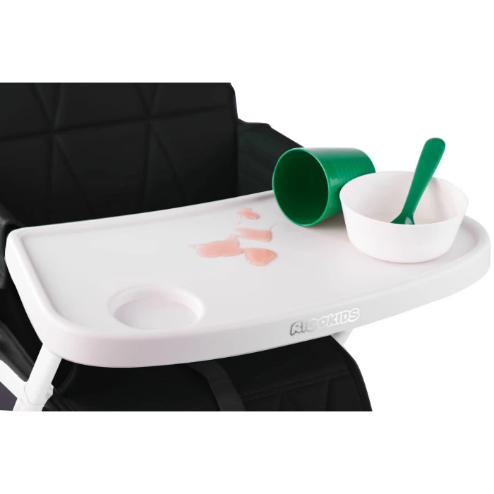 Стульчик для кормления Ricokids Nuco 70 х 60 х 95 см - черно-белый