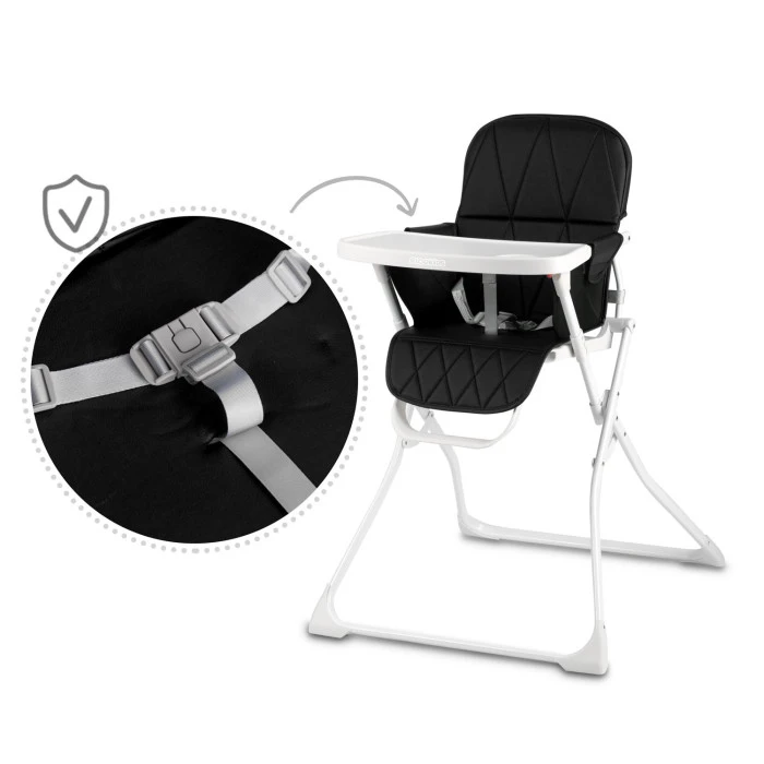 Стульчик для кормления Ricokids Nuco 70 х 60 х 95 см - черно-белый