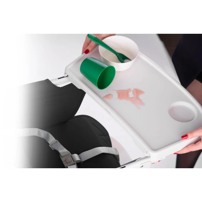 Стульчик для кормления Ricokids Nuco 70 х 60 х 95 см - черно-белый