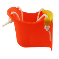 Гойдалка CHEVA, 43 x 30 x 24 см - помаранчево-жовта