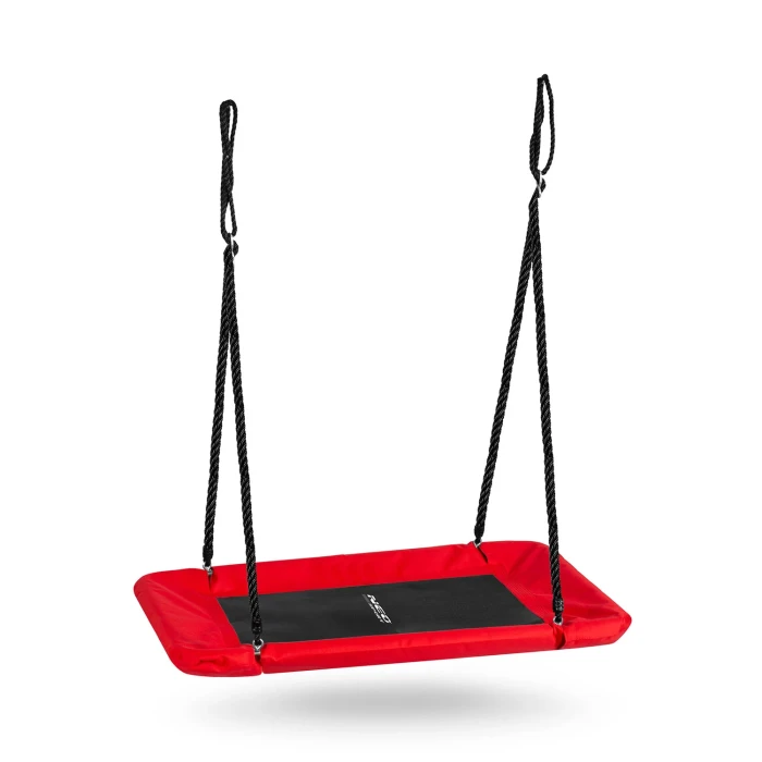 Гойдалка-гніздо Neo-Sport Swingo 110 х 70 см, чорно-червона