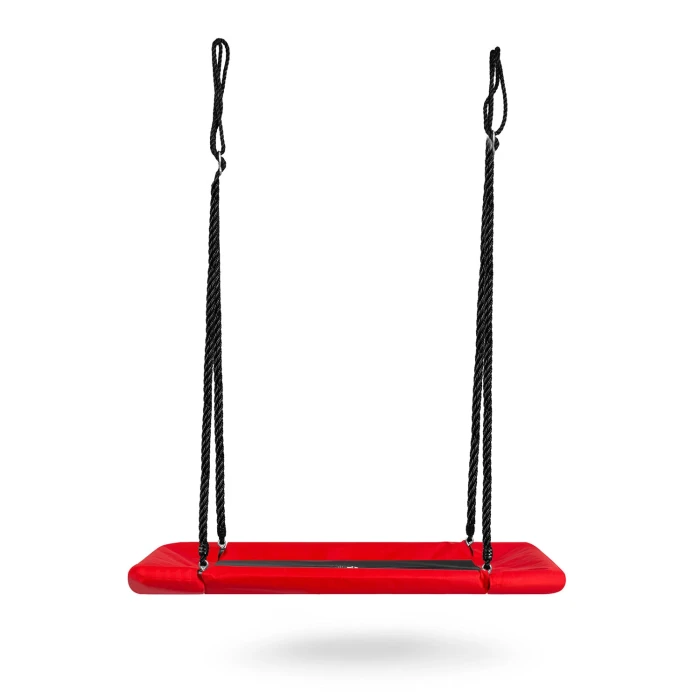 Гойдалка-гніздо Neo-Sport Swingo 110 х 70 см, чорно-червона