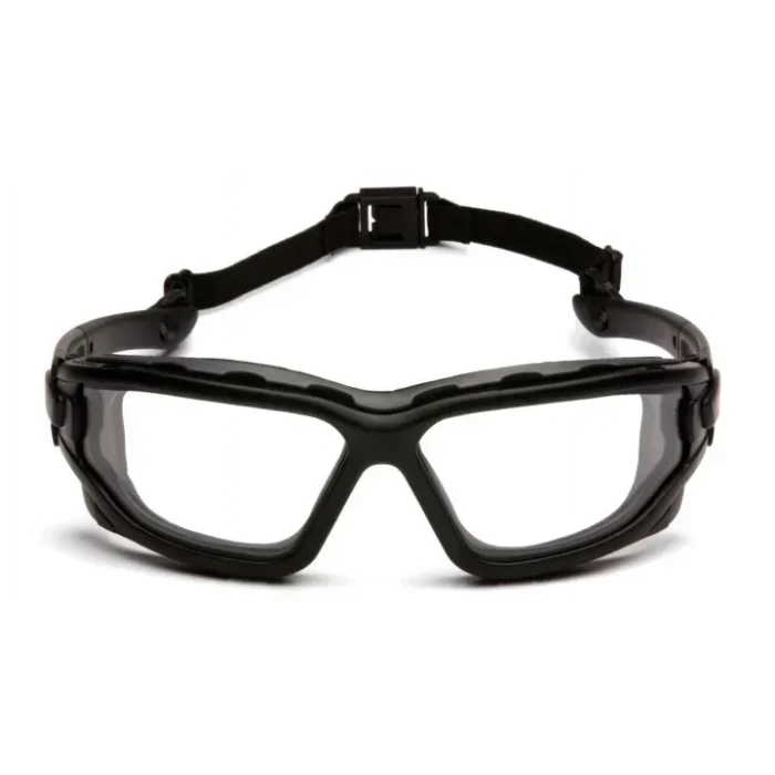 Окуляри захисні з ущільнювачем Pyramex i-Force XL Anti-Fog, прозорі